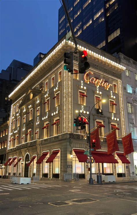 cartier building christmas|cartier jewelry nyc.